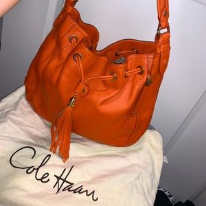 Cole Haan bucket handbag
